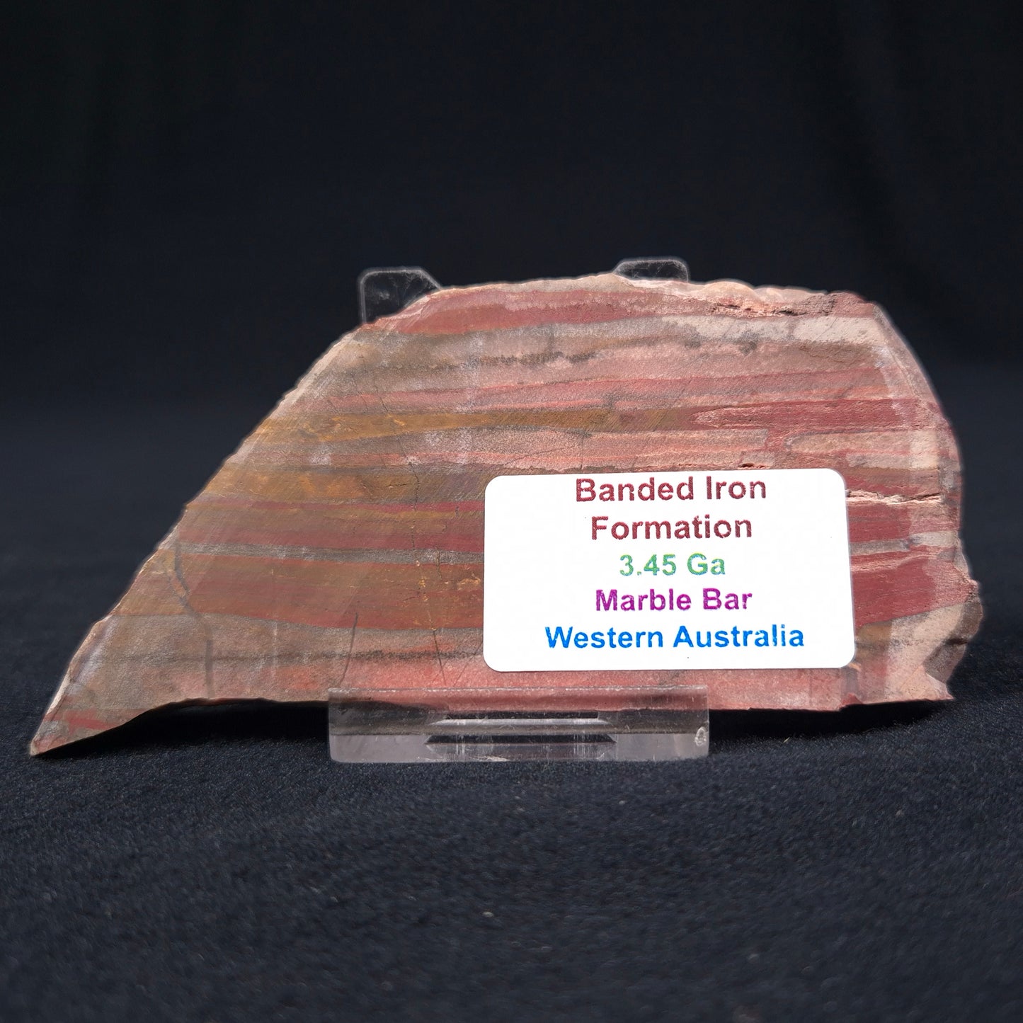 BANDED IRON FORMATION, Archean, Australia ZMB001