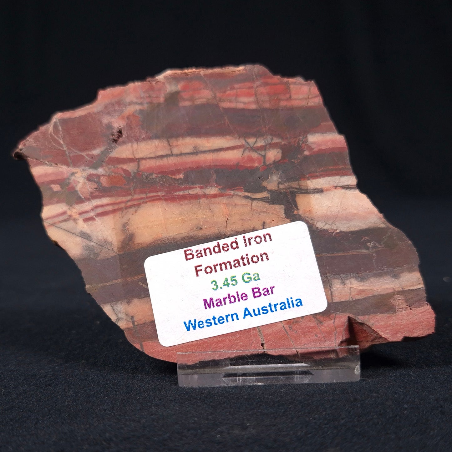 BANDED IRON FORMATION, Archean, Australia ZMB002