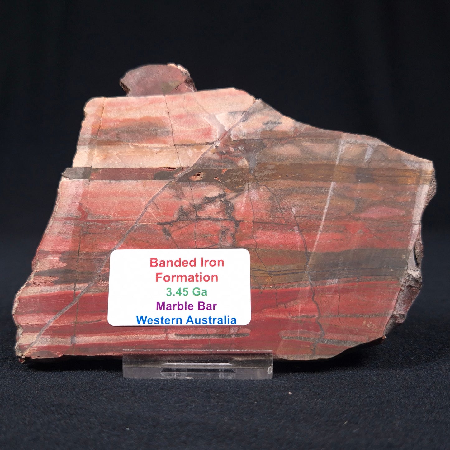 BANDED IRON FORMATION, Archean, Australia ZMB003