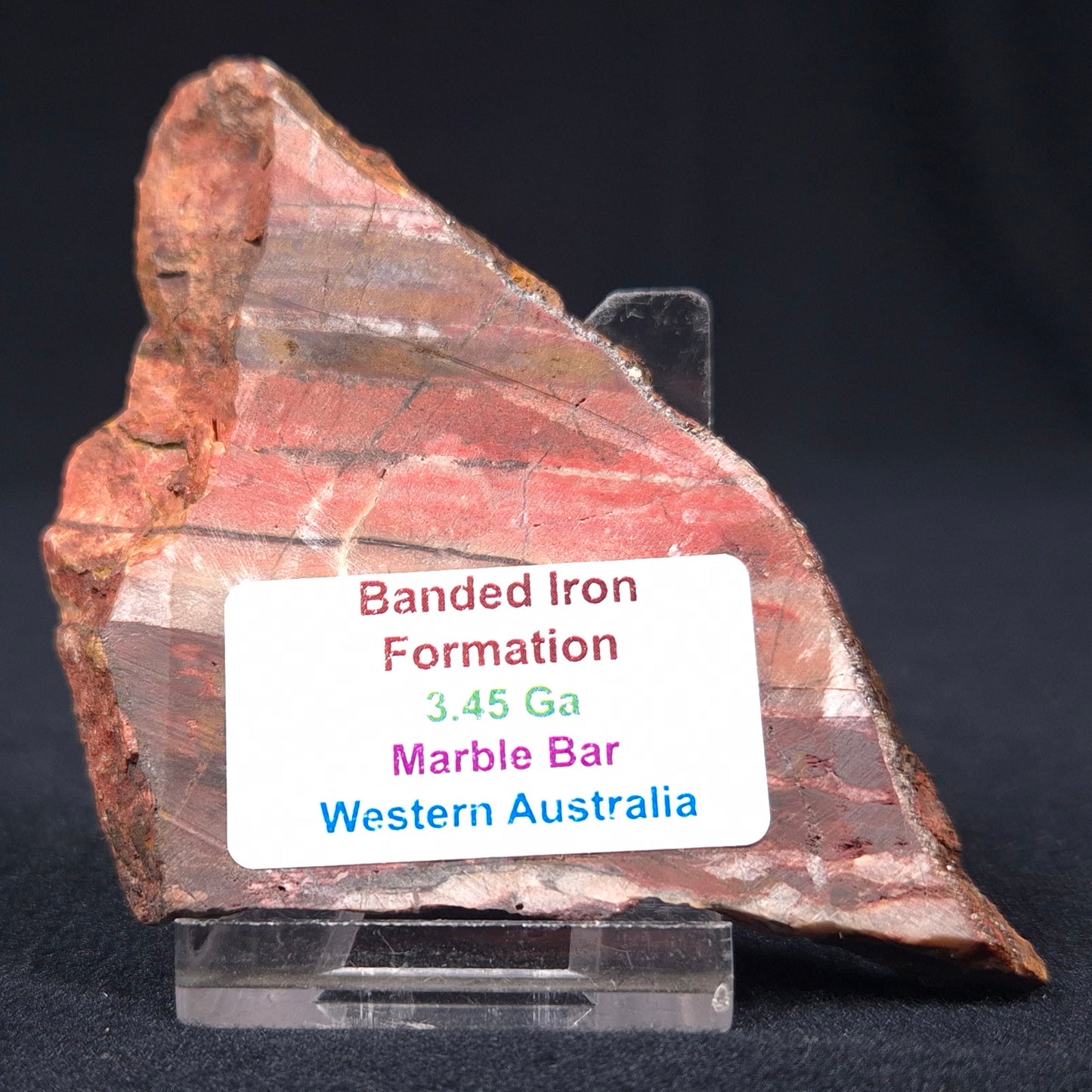 BANDED IRON FORMATION, Archean, Australia ZMB004