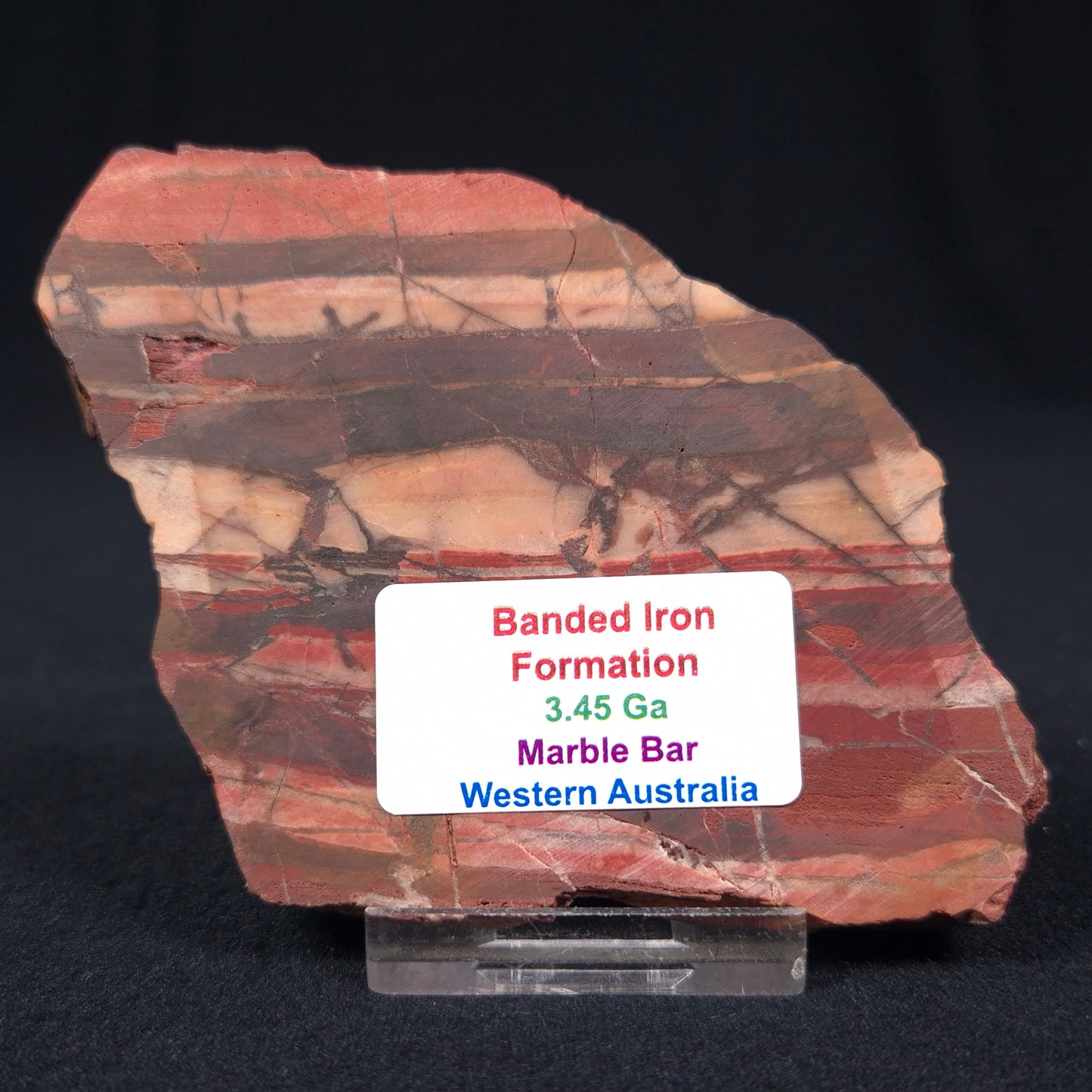 BANDED IRON FORMATION, Archean, Australia ZMB005