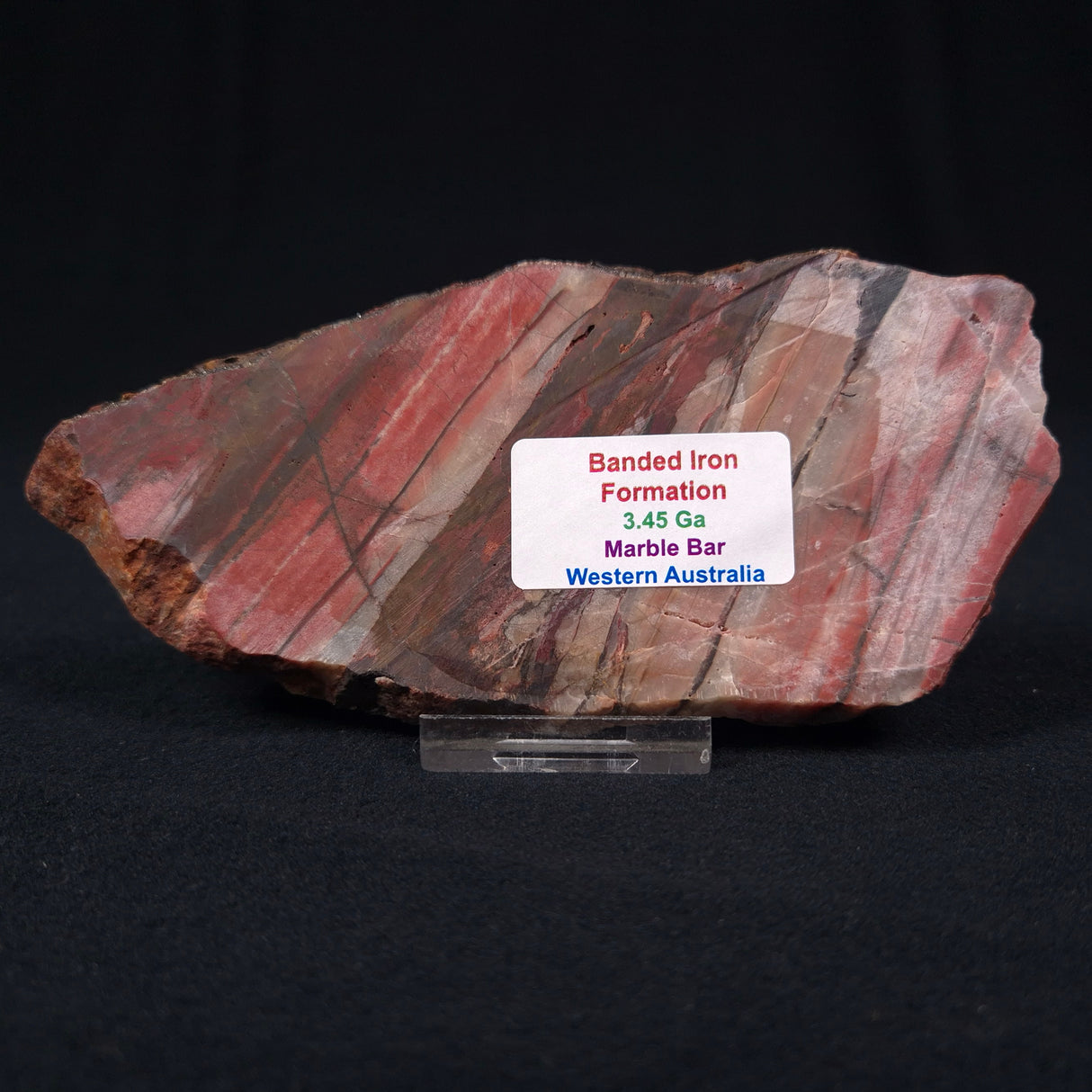 BANDED IRON FORMATION, Archean, Australia ZMB006