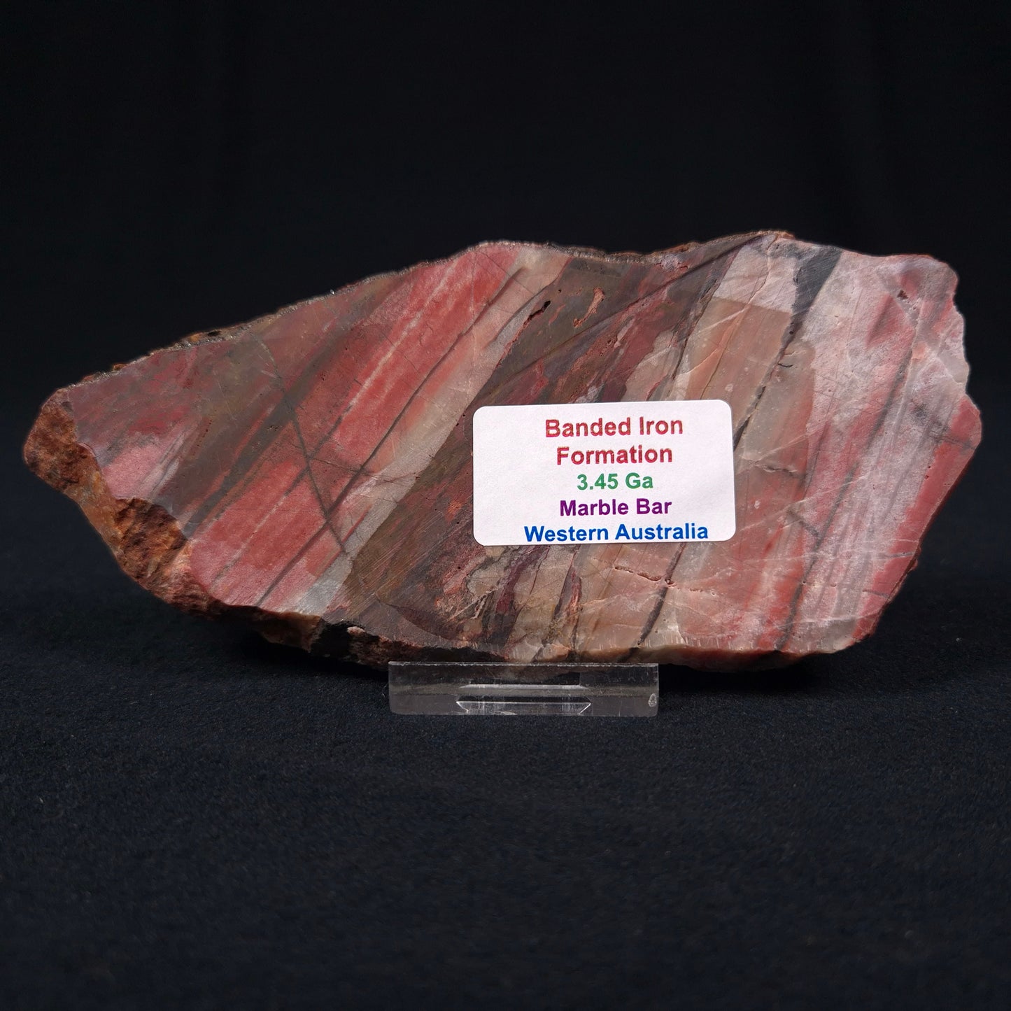 BANDED IRON FORMATION, Archean, Australia ZMB006