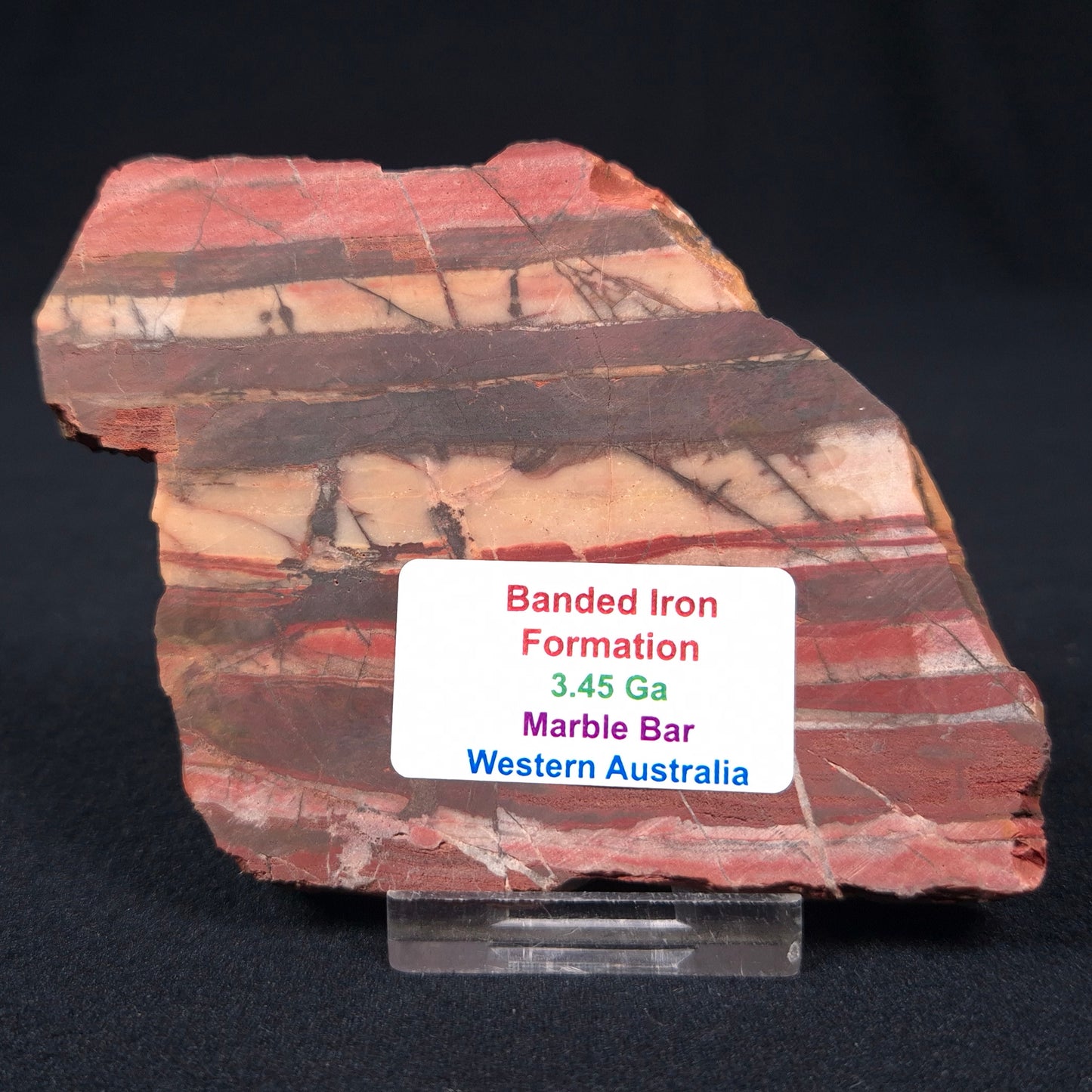 BANDED IRON FORMATION, Archean, Australia ZMB007