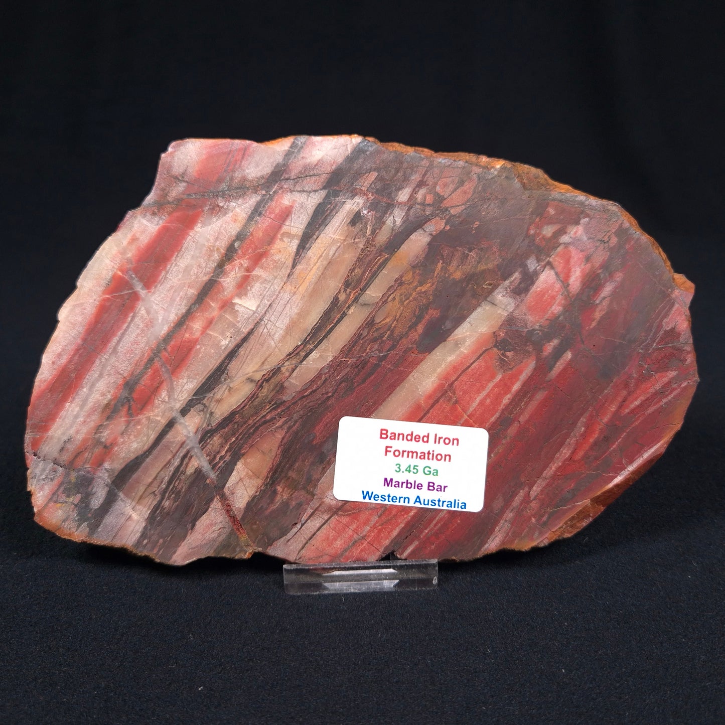BANDED IRON FORMATION, Archean, Australia ZMB009