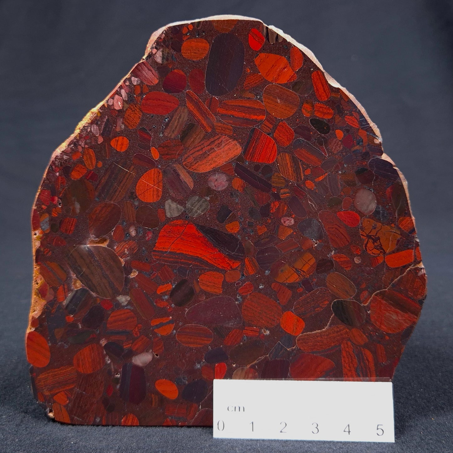 CONGLOMERATE HEMATITE AND JASPER, Australia ZCG001