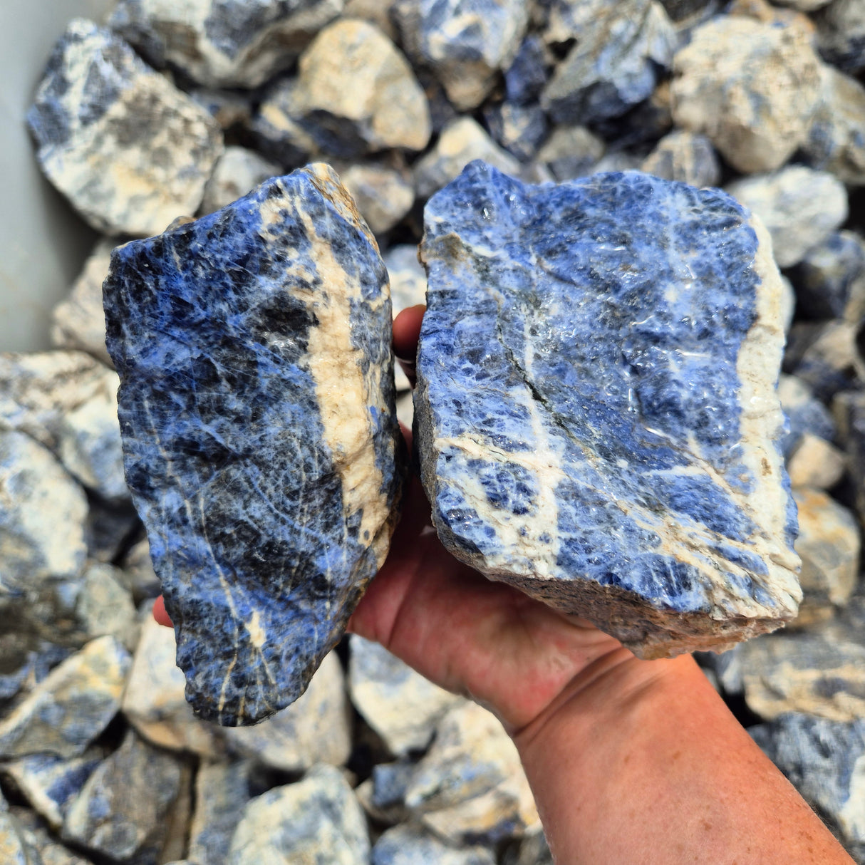 SODALITE Rough by Weight, Brazil ZRR005