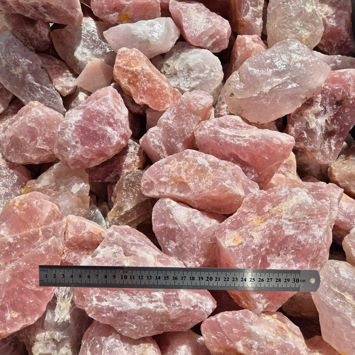 ROSE QUARTZ Rough by Weight, Madagascar ZRR006