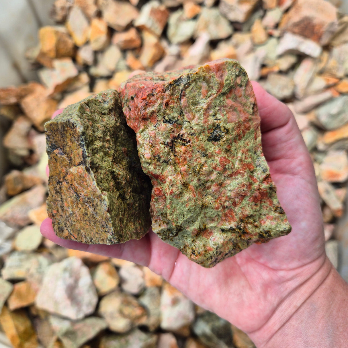 UNAKITE Rough by Weight, Australia ZRR007