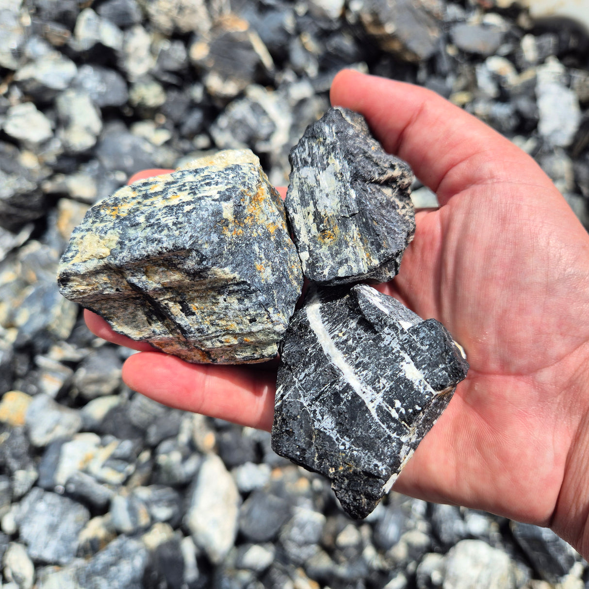 BLACK TOURMALINE Rough by Weight, India ZRR009