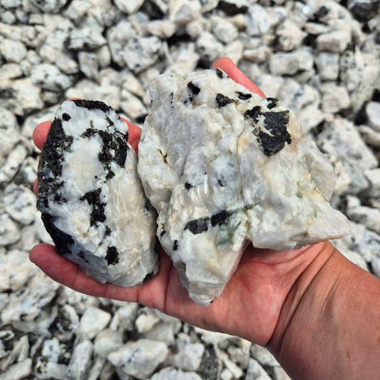 SMALL RAINBOW MOONSTONE Rough by Weight, India ZRR015