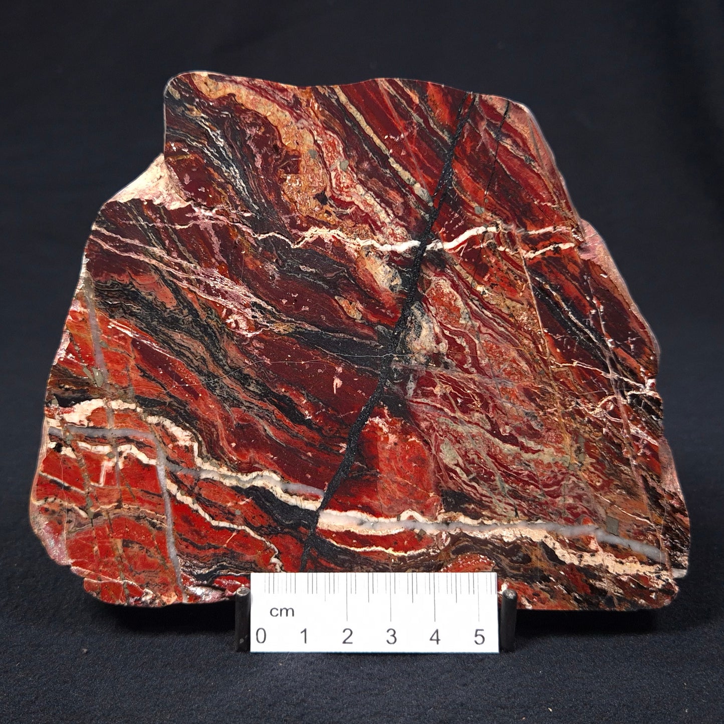 BANDED JASPER WITH HEMATITE, Australia YSC025