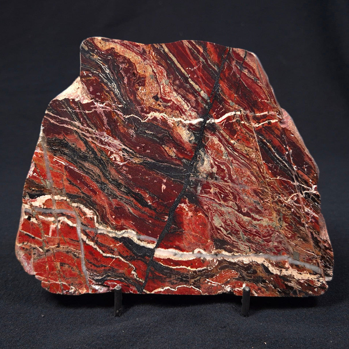 BANDED JASPER WITH HEMATITE, Australia YSC025