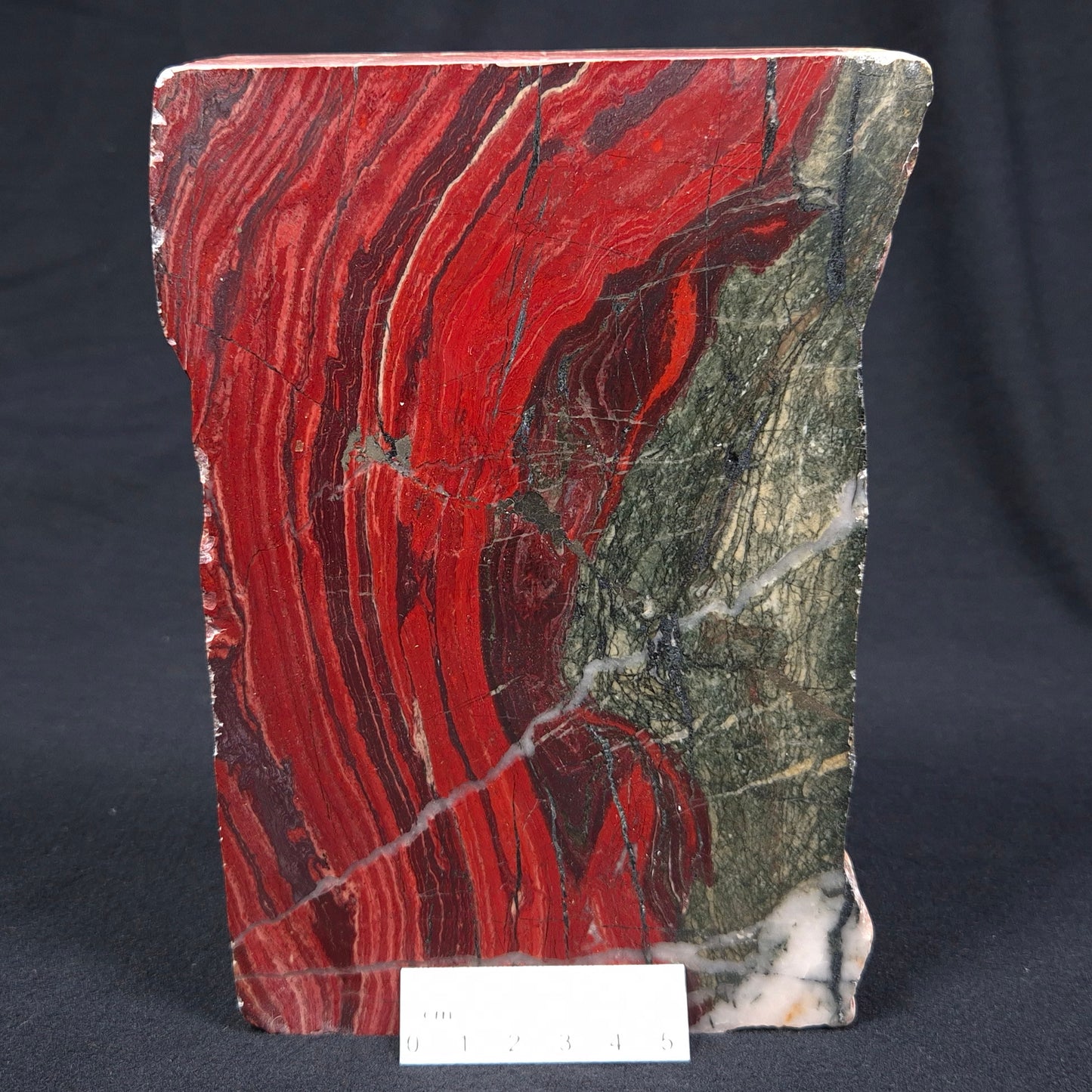 BANDED JASPER WITH HEMATITE, Australia YSC031