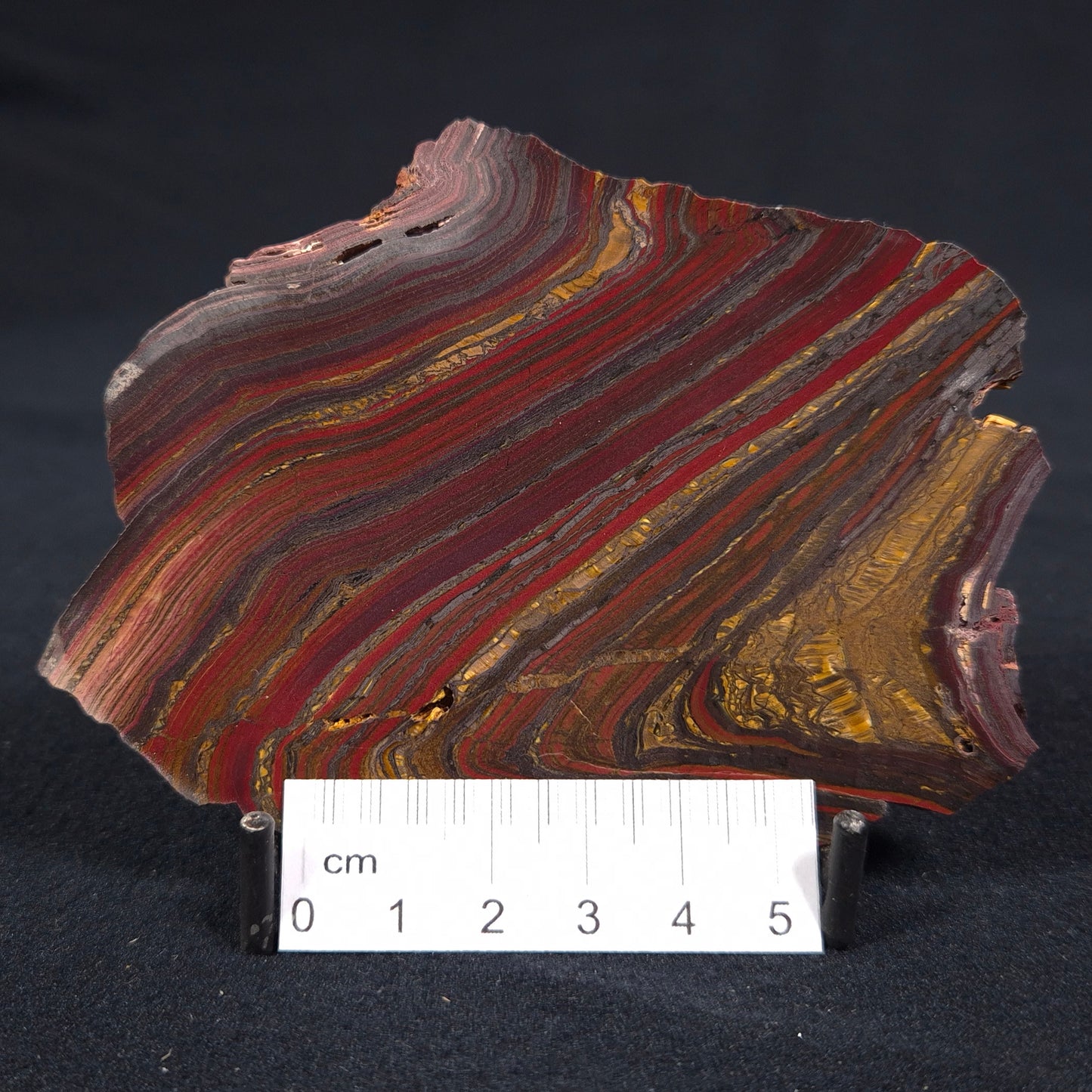 BANDED TIGER IRON MICROBIALITE, Archean, Australia ZBI033