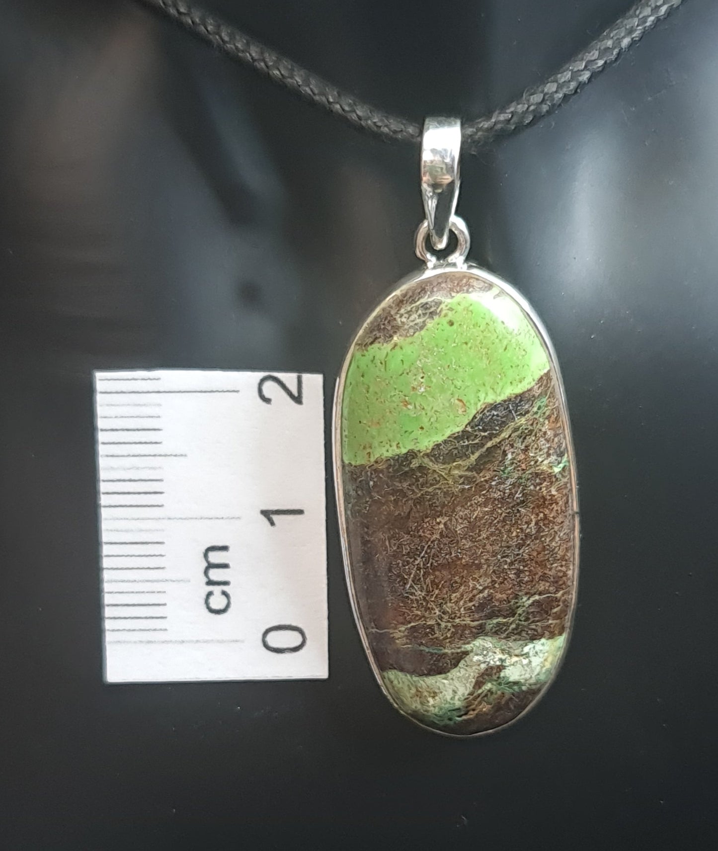 Gaspeite Pendant 3SSGAS1