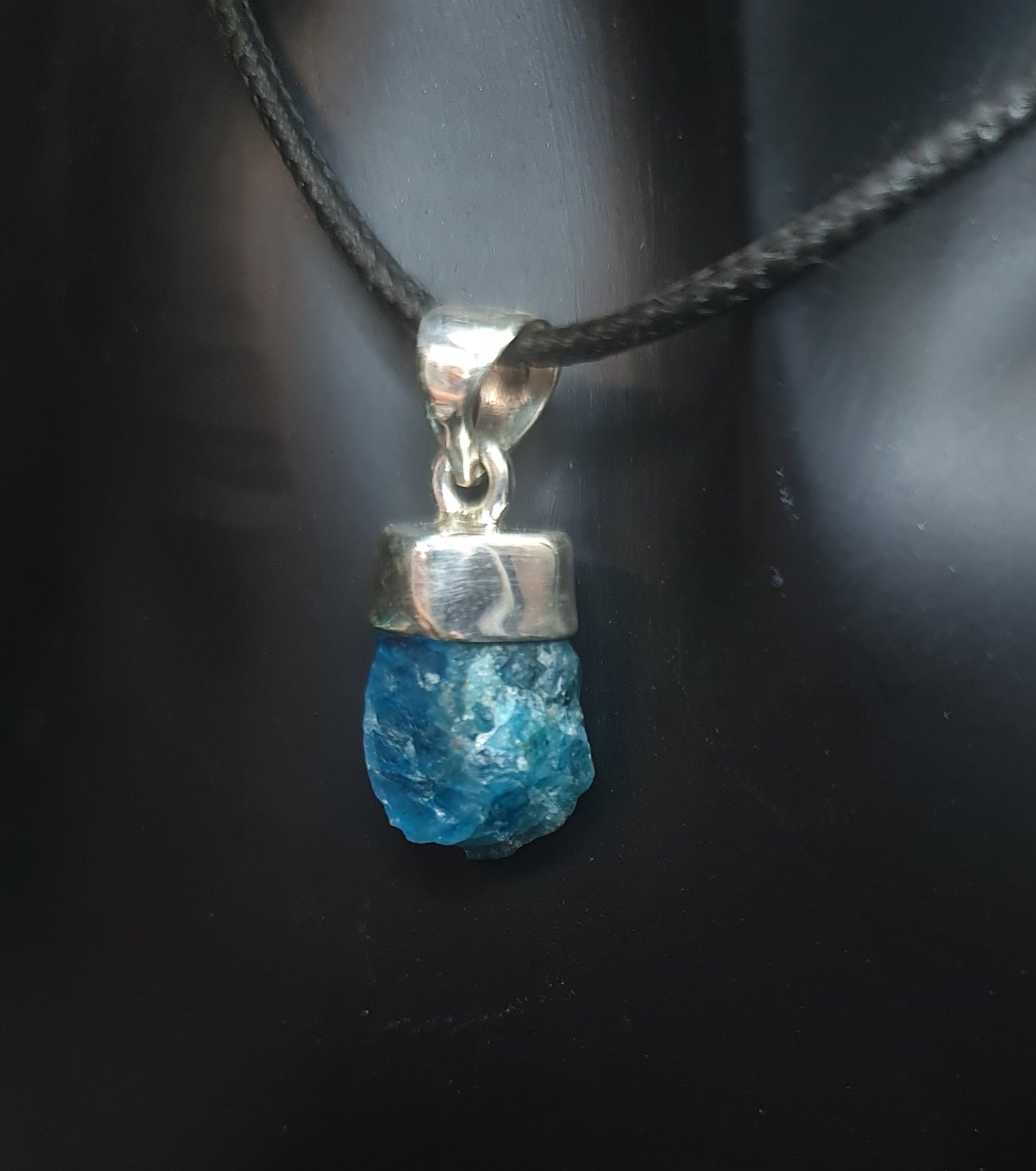 Blue Apatite Pendant 3SSBAP1