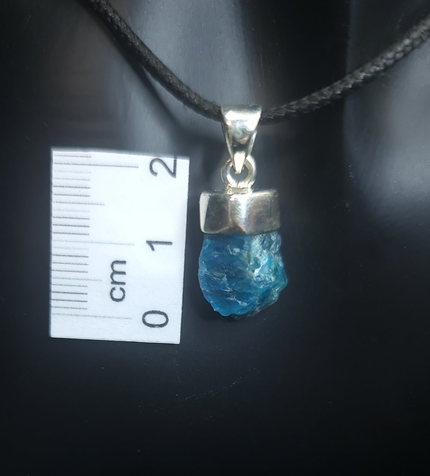 Blue Apatite Pendant 3SSBAP1