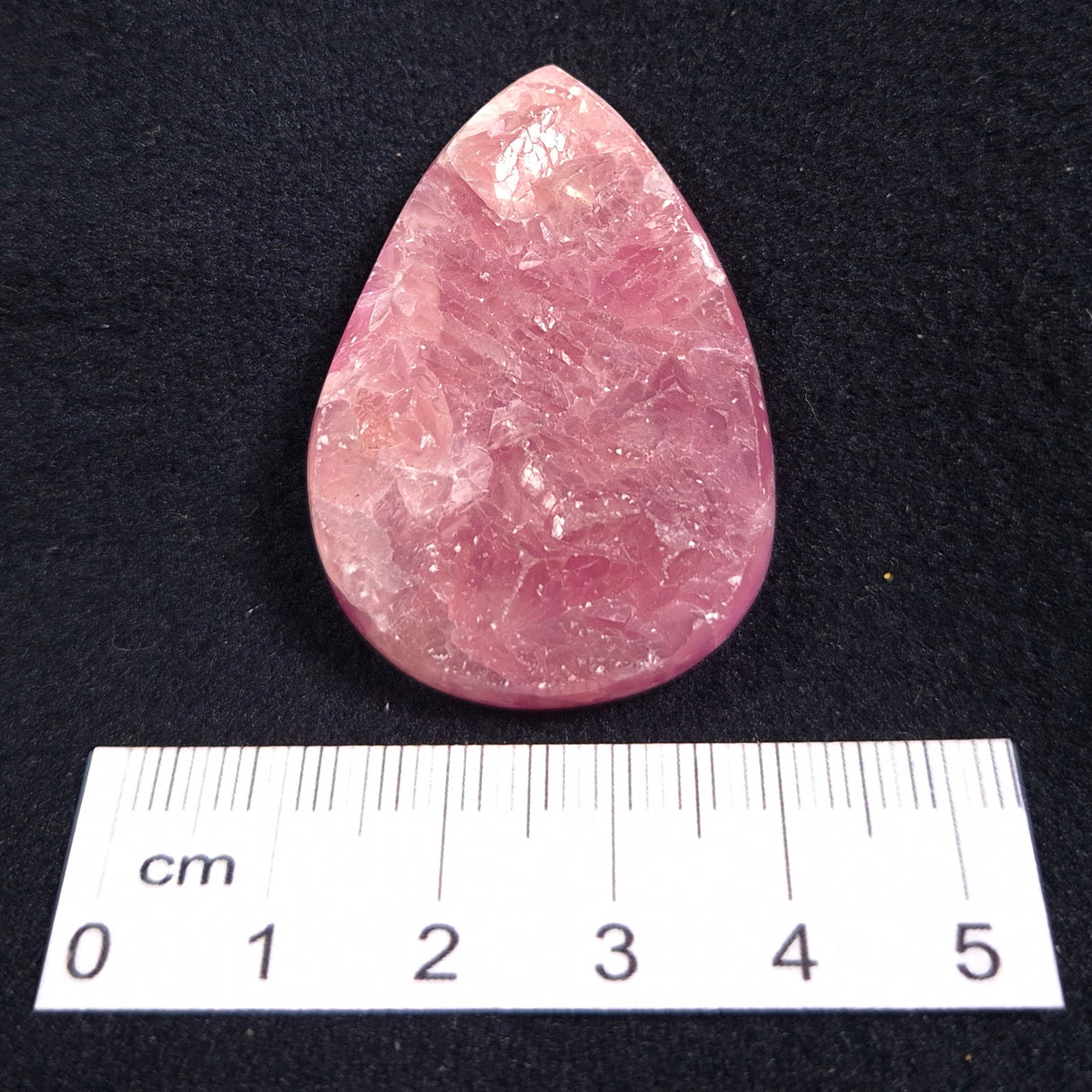 KAMMERERITE CABOCHON, Morocco XKR002