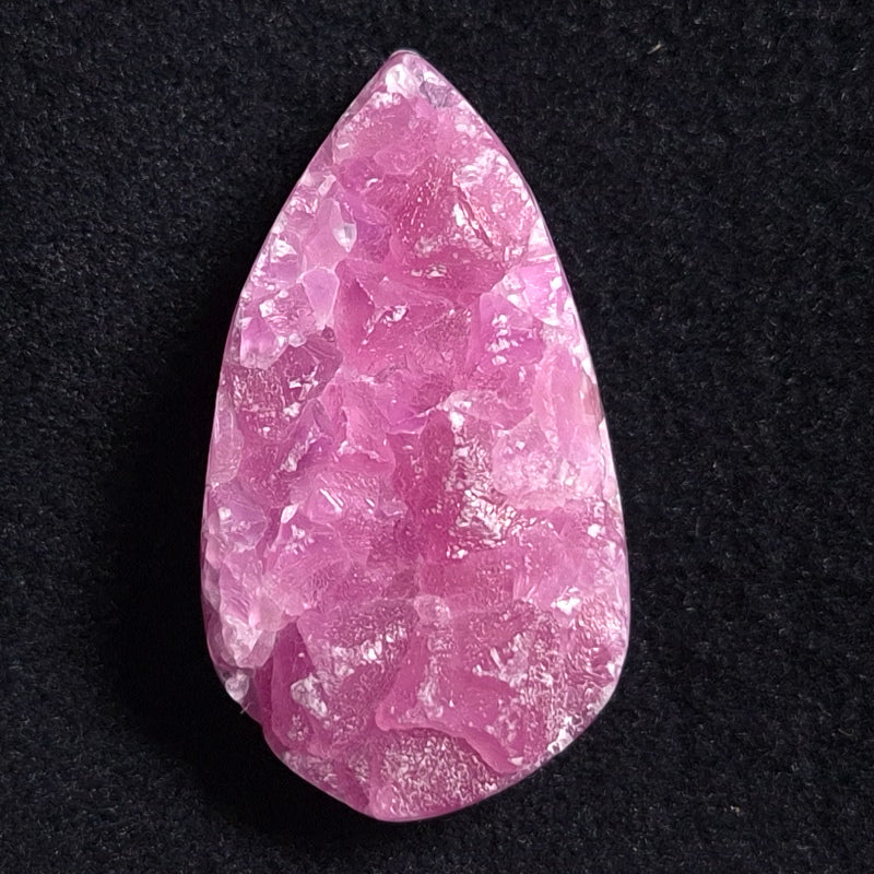 KAMMERERITE CABOCHON, Morocco XKR007