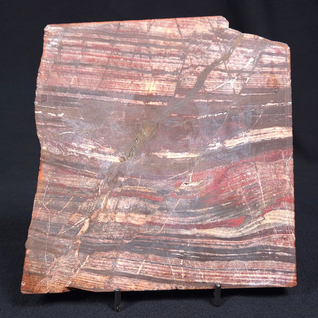 BANDED JASPER WITH HEMATITE, Australia YSC052