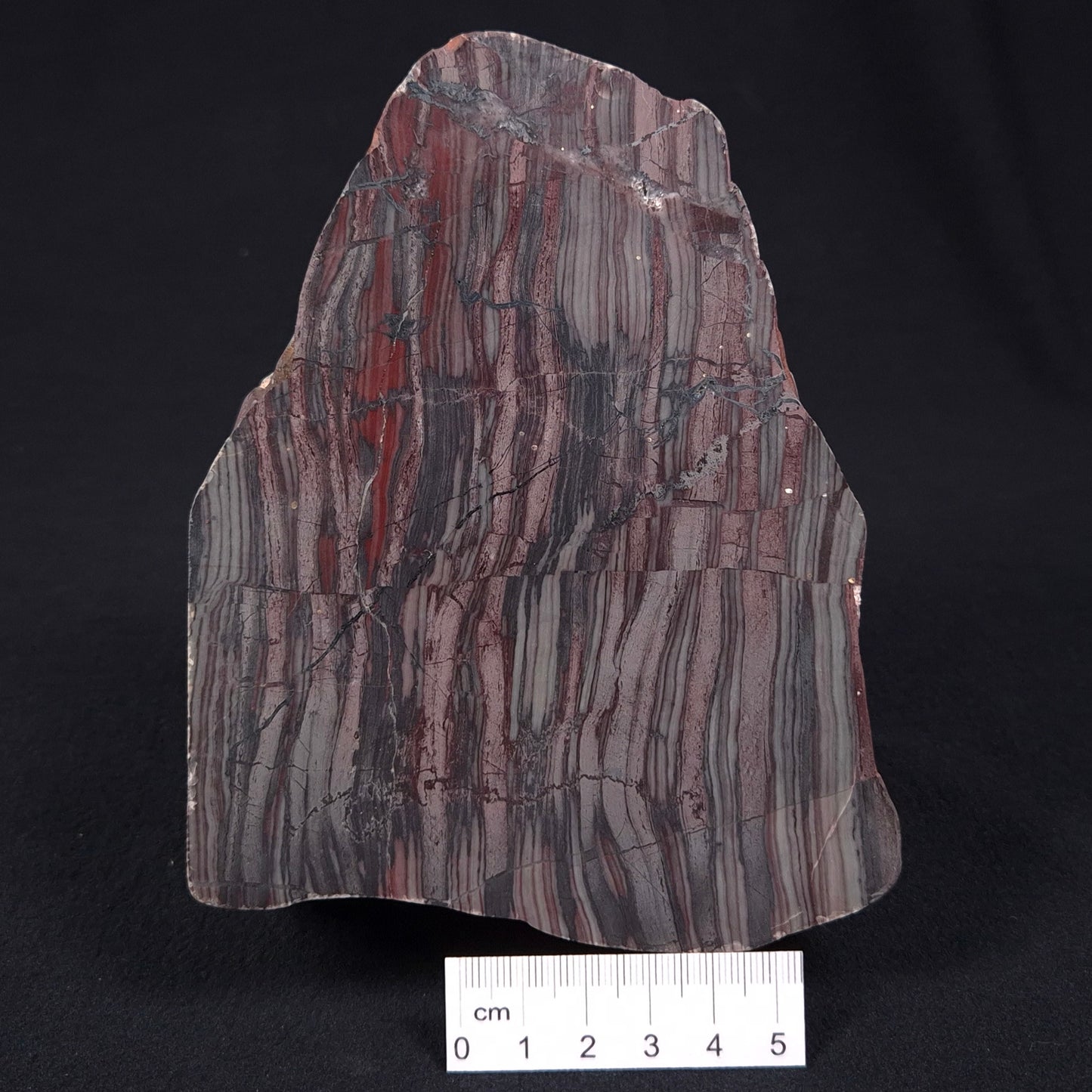 BANDED JASPER WITH HEMATITE, Australia YSC055