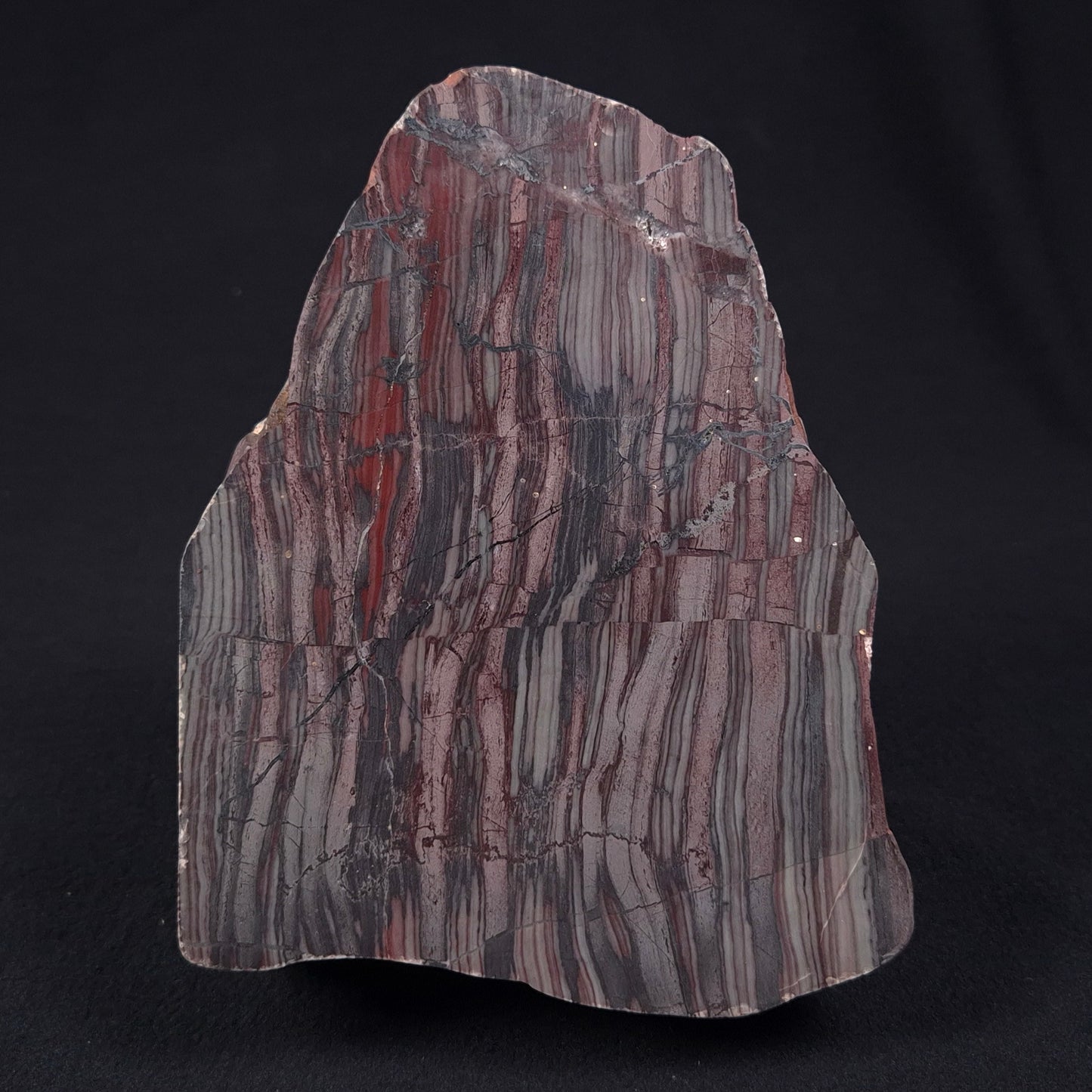 BANDED JASPER WITH HEMATITE, Australia YSC055
