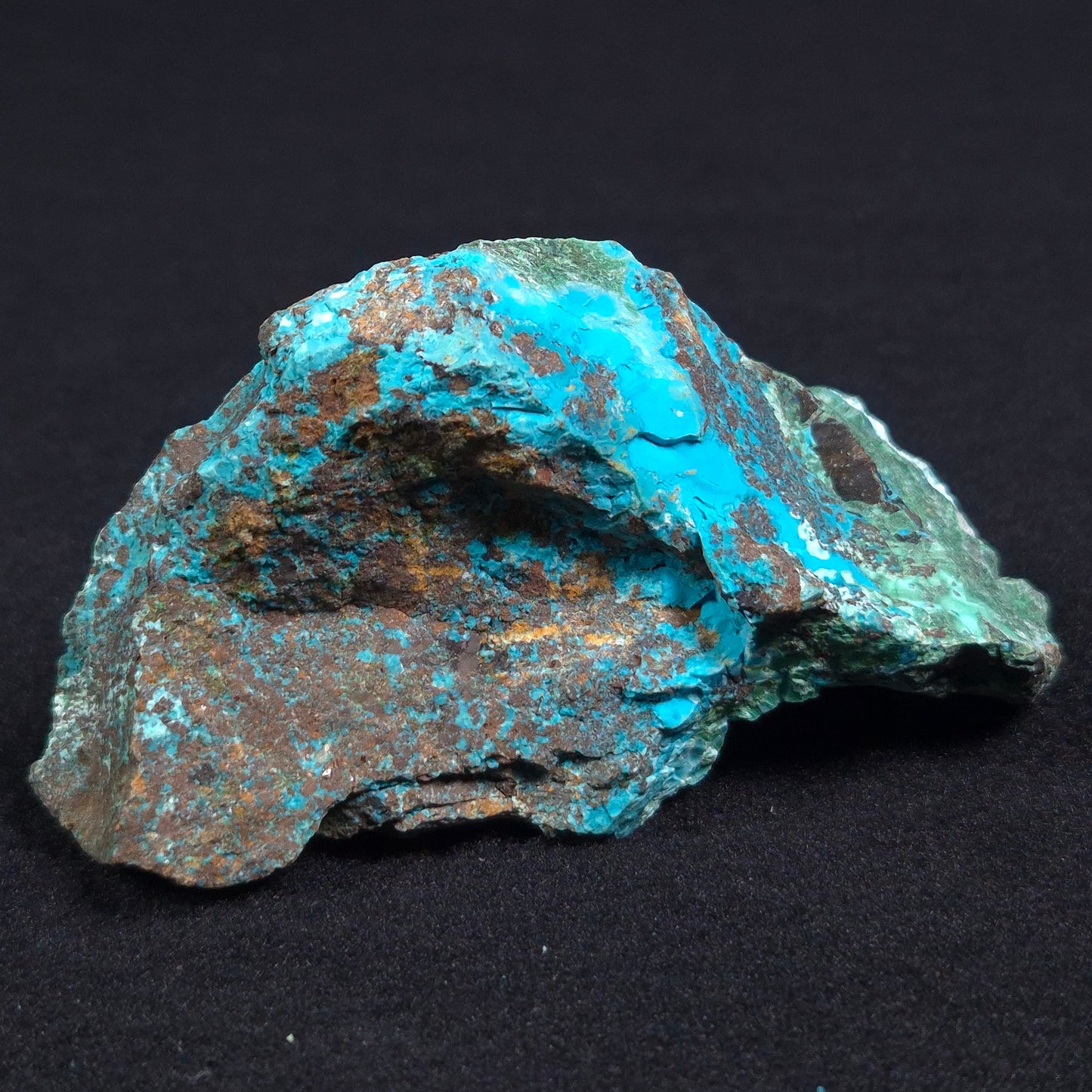 CHRYSOCOLLA CUPRITE MALACHITE, Australia ZRC004