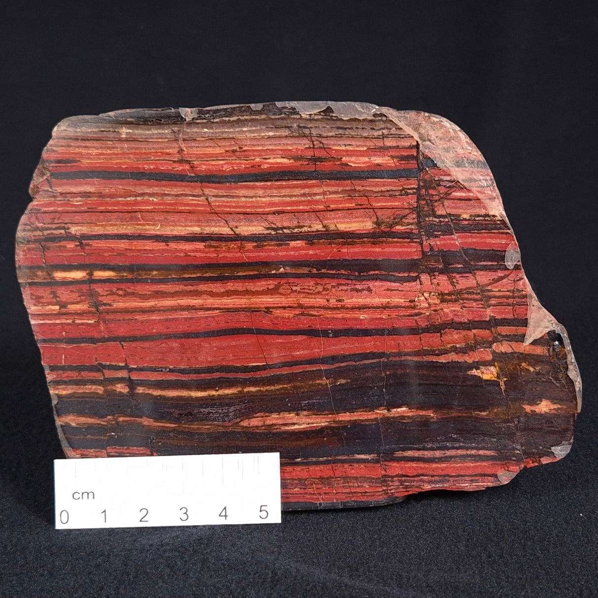 BANDED JASPER WITH HEMATITE, Australia YSC065