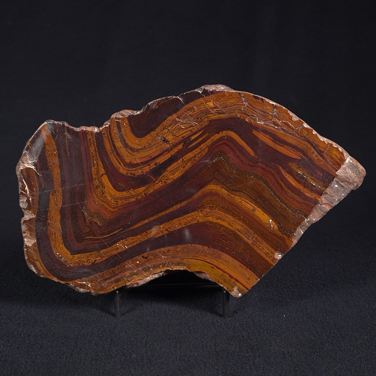 BANDED JASPER WITH HEMATITE, Australia YSC066