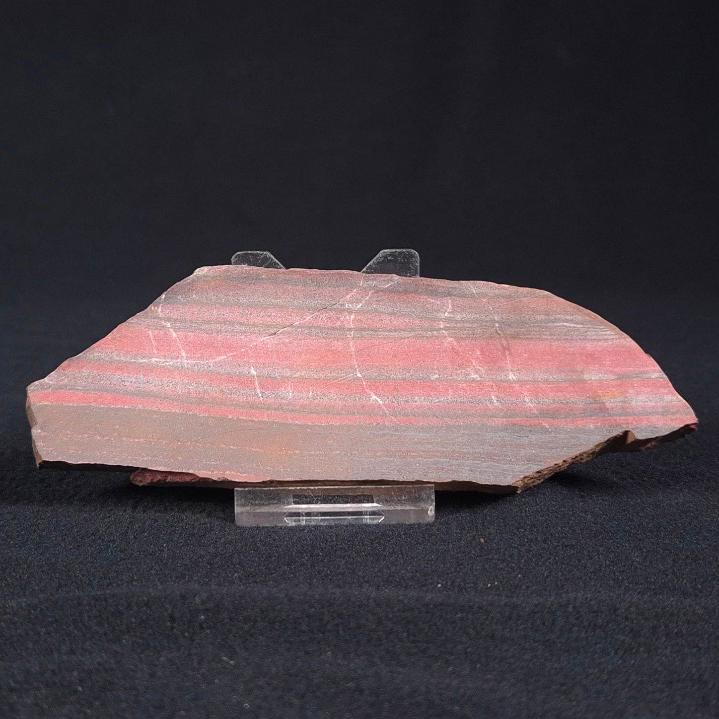 BANDED JASPER WITH HEMATITE, Australia YSC067