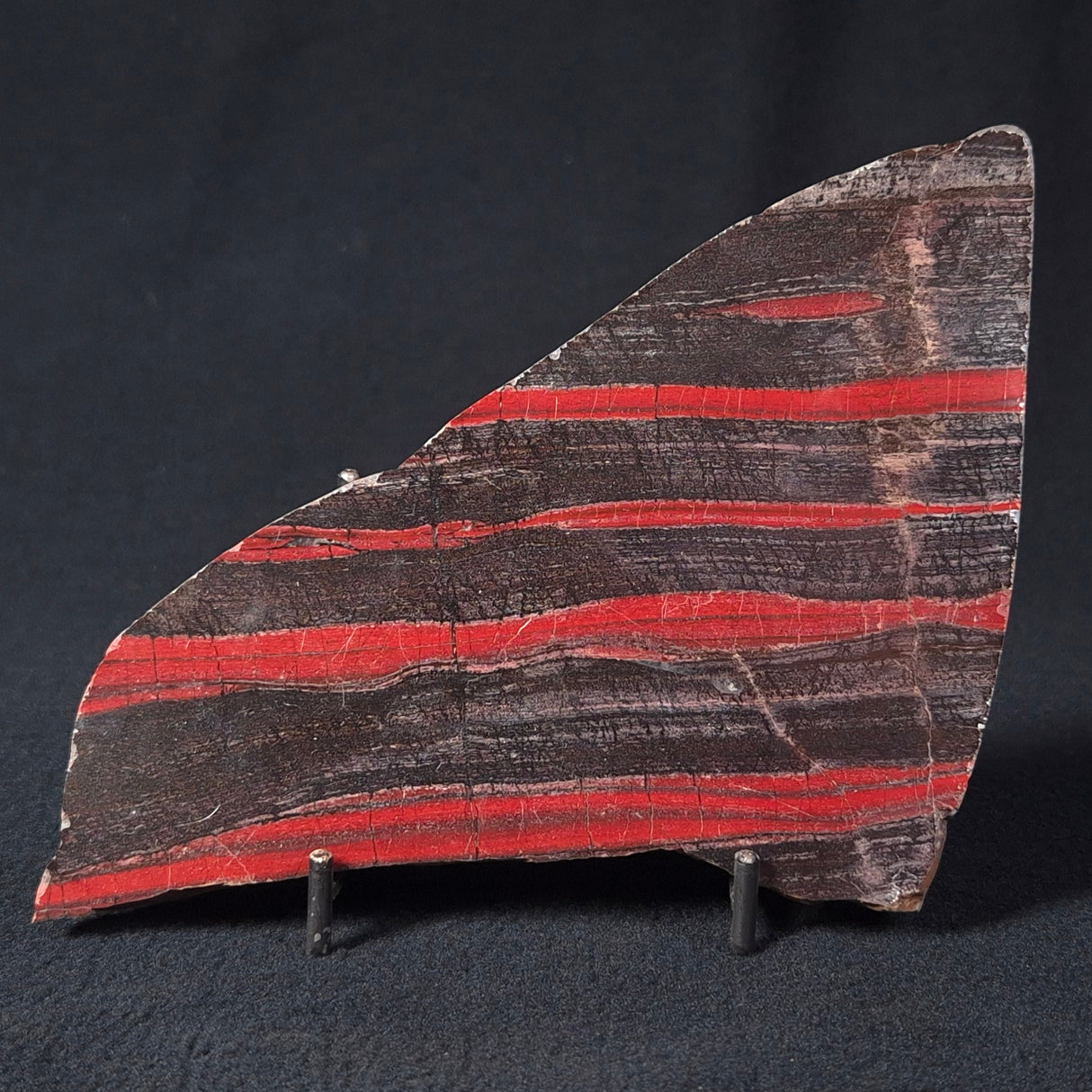 BANDED JASPER WITH HEMATITE, Australia YSC068