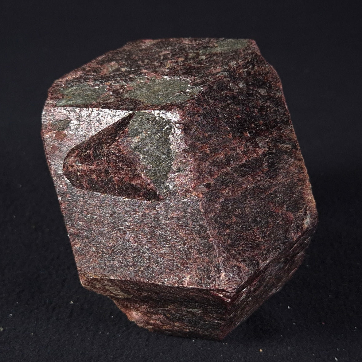 LARGE ALMANDINE GARNET ON CHLORITE SCHIST, Australia XGC003