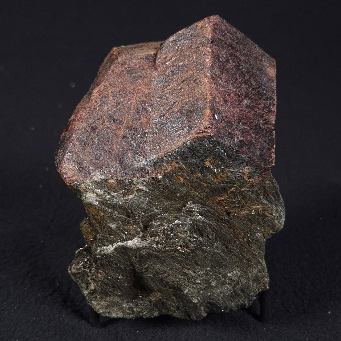 LARGE ALMANDINE GARNET ON CHLORITE SCHIST, Australia XGC004