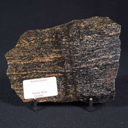ACASTA GNEISS "OLDEST ROCK IN THE WORLD", Late Hadean, Canada ZAG010