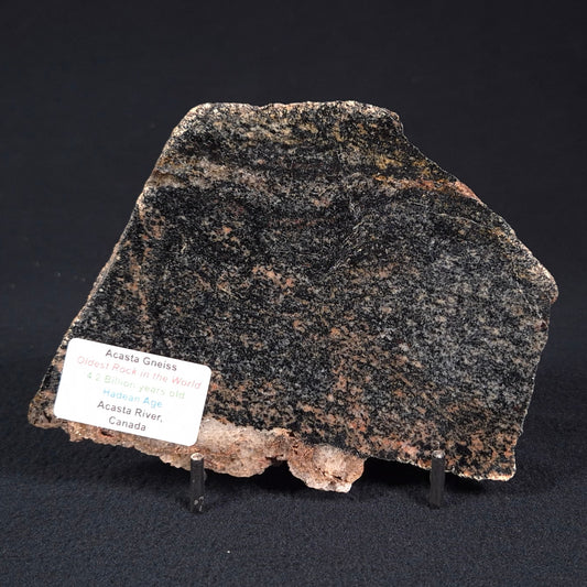 ACASTA GNEISS "OLDEST ROCK IN THE WORLD", Late Hadean, Canada ZAG012