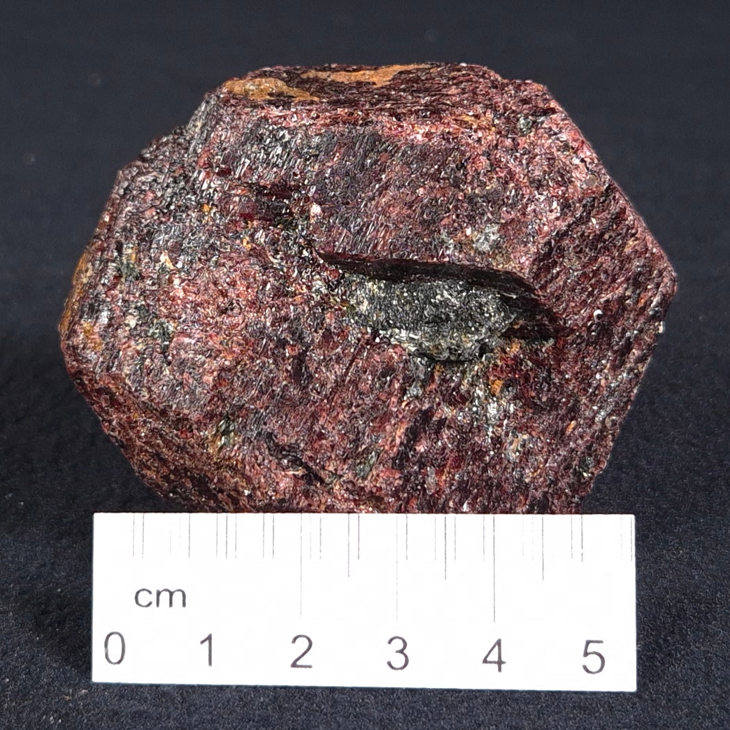 LARGE ALMANDINE GARNET ON CHLORITE SCHIST, Australia XGC008