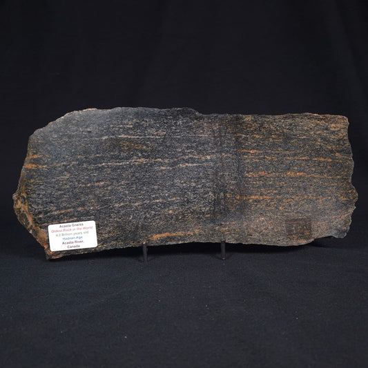 ACASTA GNEISS "OLDEST ROCK IN THE WORLD", Late Hadean, Canada ZAG020