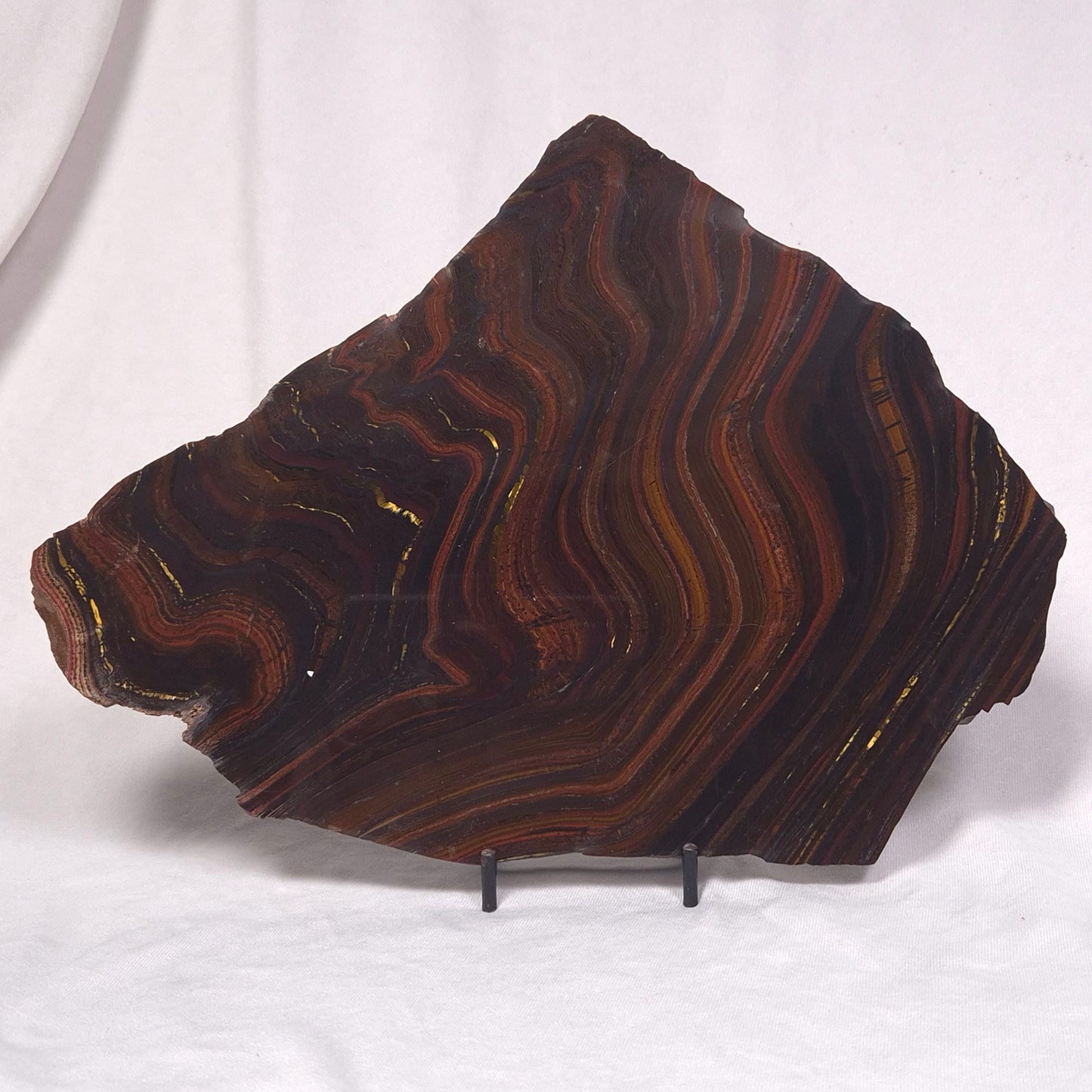 BANDED TIGER IRON MICROBIALITE, Archean, Australia ZBI038