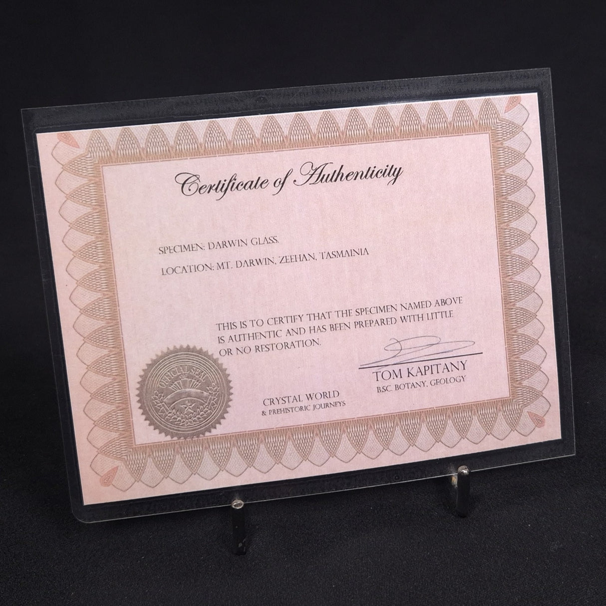 DARWIN GLASS INPACTITE, Impact Melt, Australia YDG003