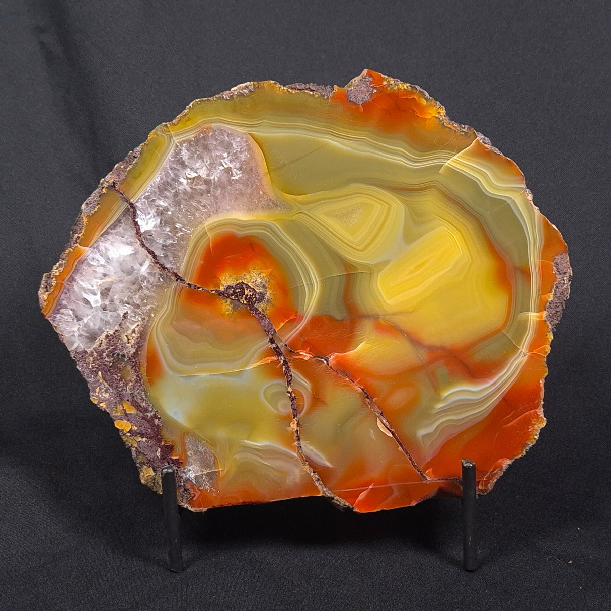 POLISHED AGATE, Agate Creek, Australia YAC014