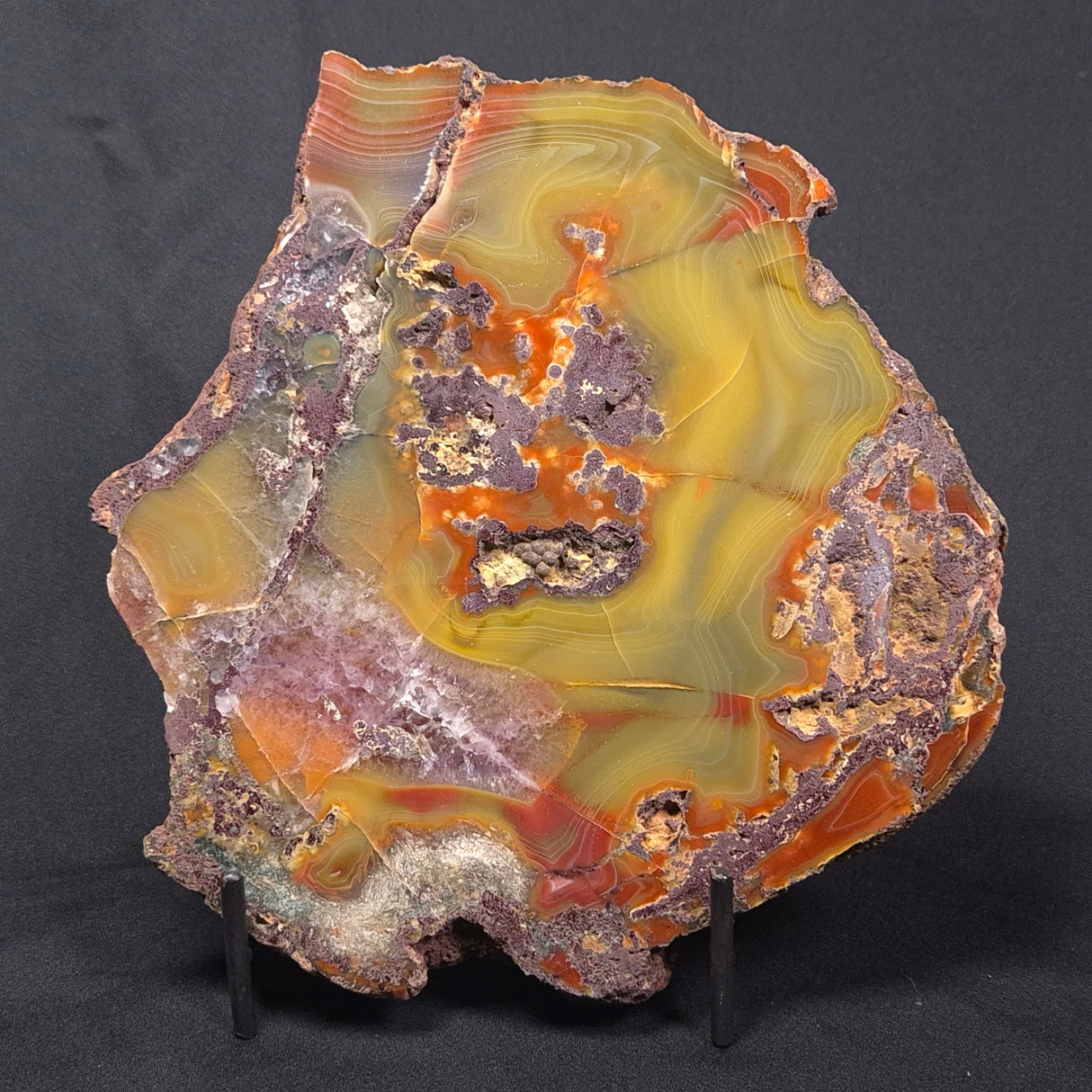 POLISHED AGATE, Agate Creek, Australia YAC018