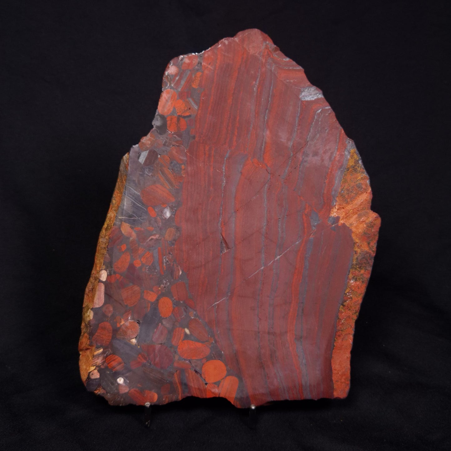 CONGLOMERATE HEMATITE AND JASPER, Australia YSC082