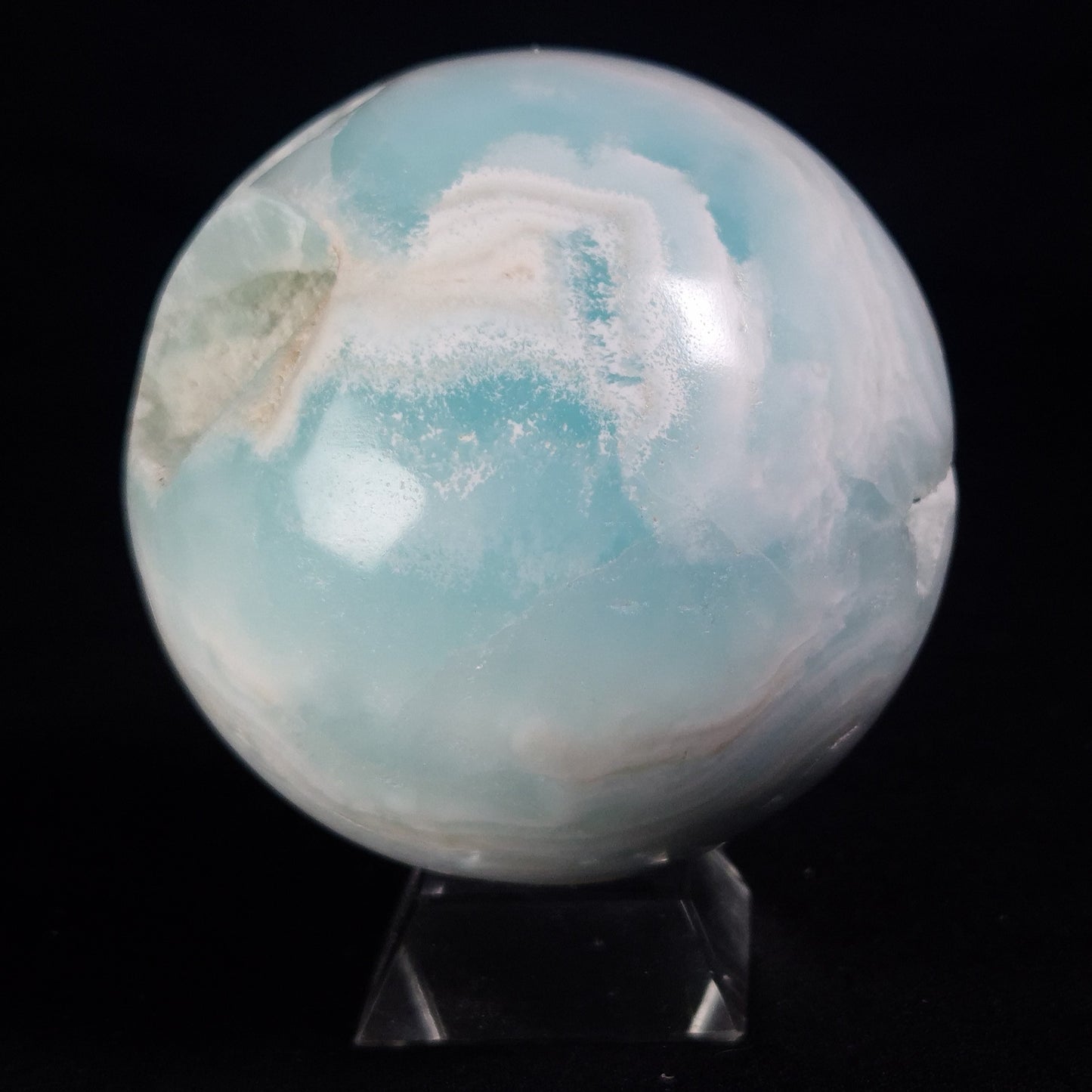 CARIBBEAN CALCITE SPHERE, Pakistan YCS001