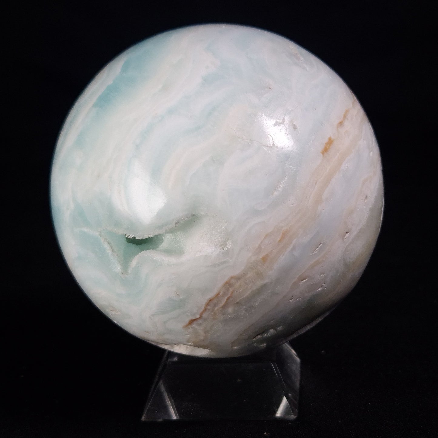 CARIBBEAN CALCITE SPHERE, Pakistan YCS001