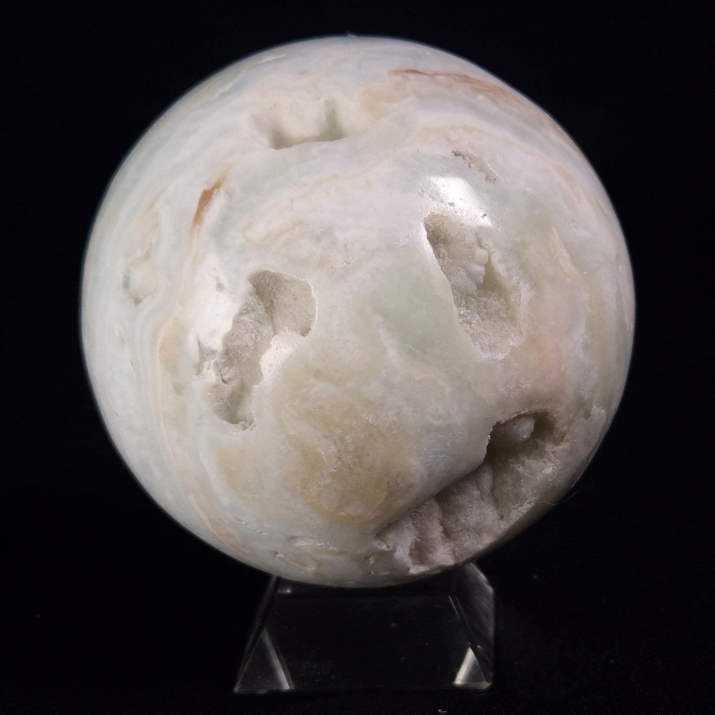CARIBBEAN CALCITE SPHERE, Pakistan YCS001