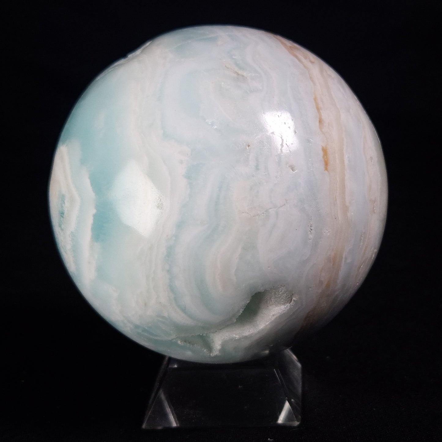 CARIBBEAN CALCITE SPHERE, Pakistan YCS001