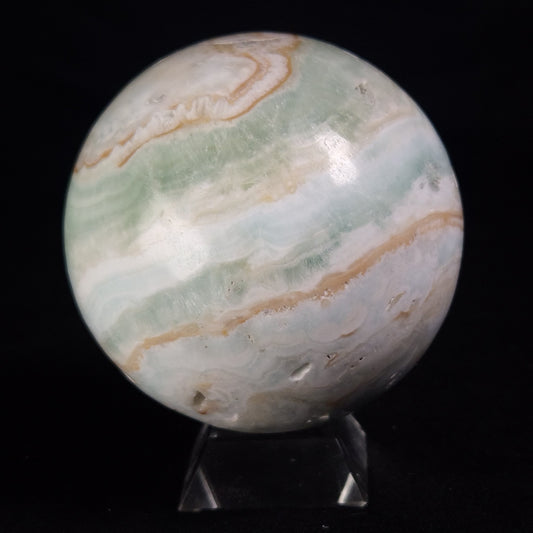 CARIBBEAN CALCITE SPHERE, Pakistan YCS002
