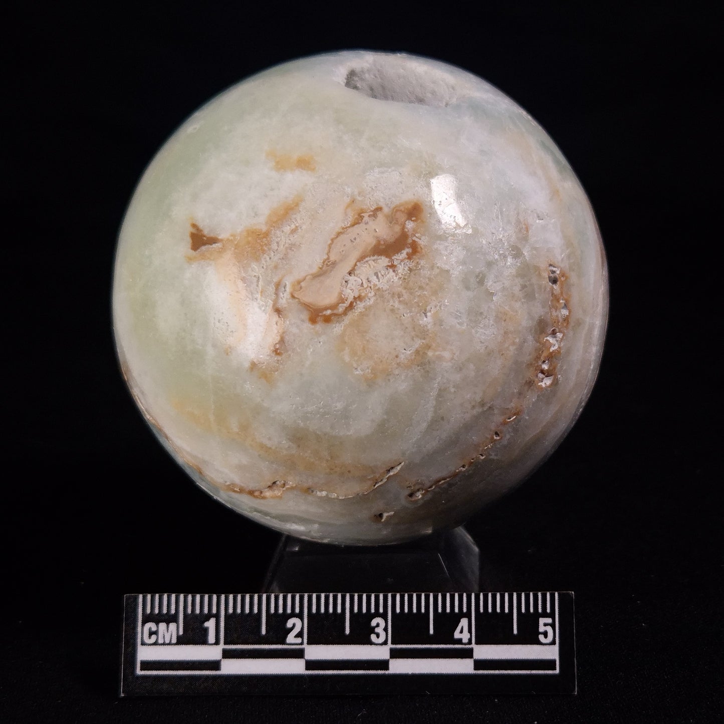 CARIBBEAN CALCITE SPHERE, Pakistan YCS004
