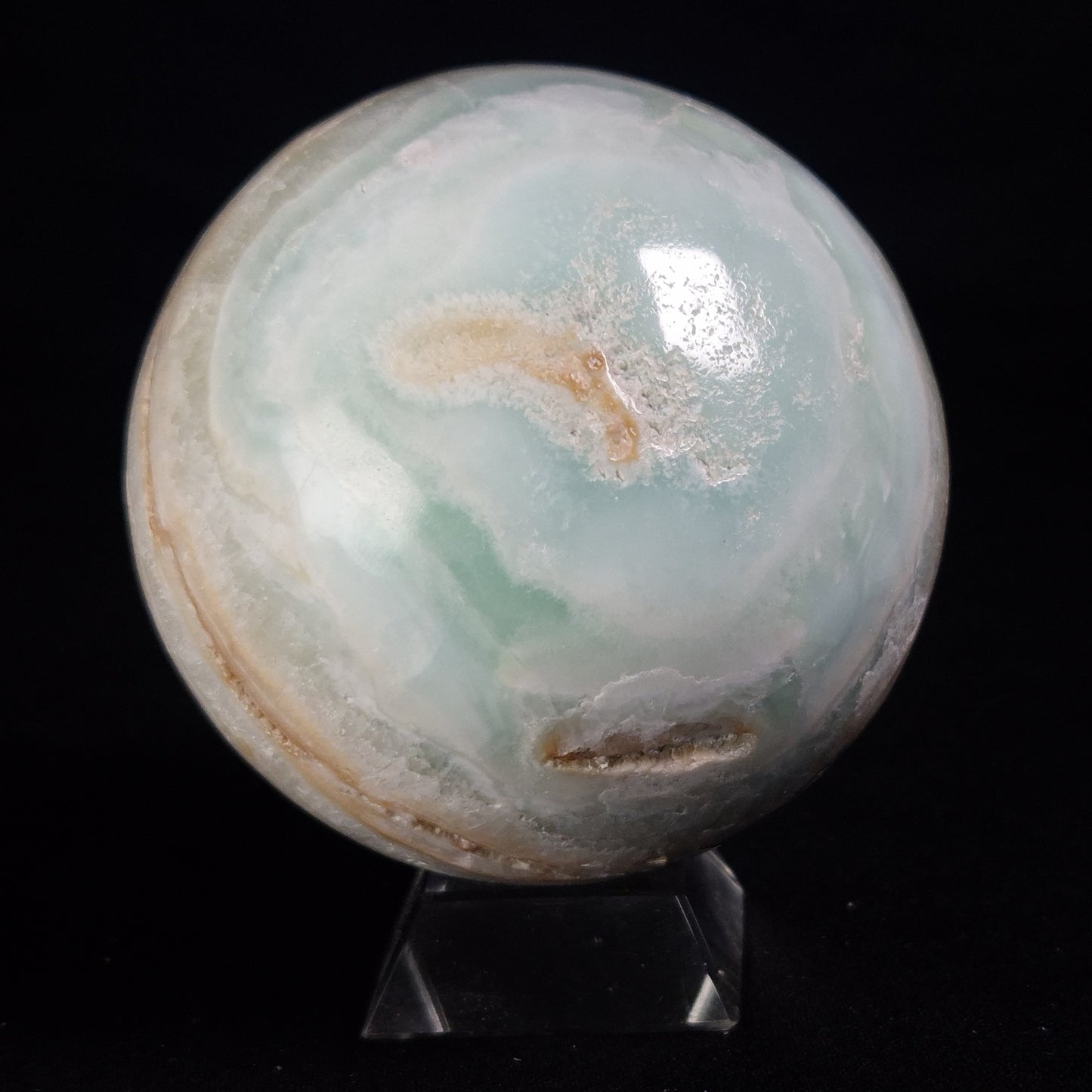 CARIBBEAN CALCITE SPHERE, Pakistan YCS004